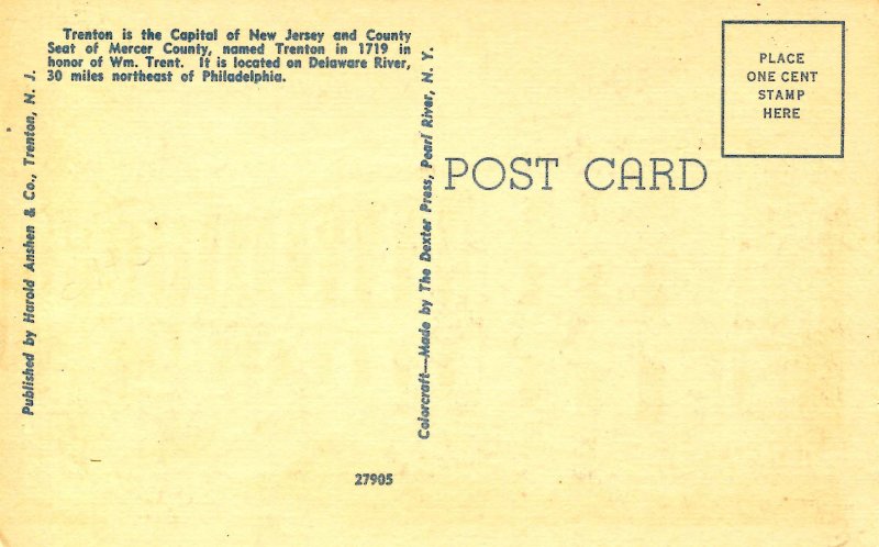 NJ - Trenton. Municipal Building