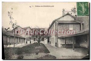 Old Postcard Chateau de Courcelles