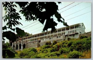 Bluenose Motel  Bar Harbor  Maine  Postcard