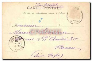 Postcard Old Nice Les Arenes Cimiez