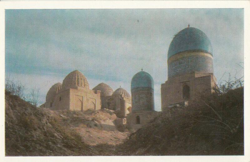 Central Asia UZBEKISTAN Samarqand Shah-i Zindah Mausoleum Qadi-Zadah Rumi