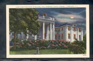  North Carolina postcard Pritchell  Ridgecrest Baptist      