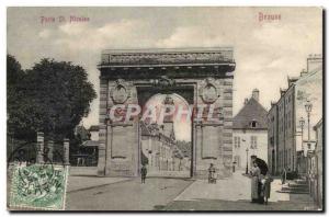 Beaune - Porte St Nicolas - Old Postcard