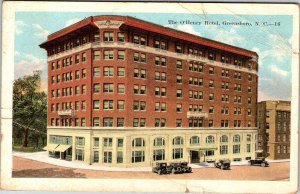 Postcard HOTEL SCENE Greensboro North Carolina NC AO4932