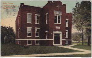 Exterior, Holy Cross Catholic School, Mendota, Illinois,PU-00-10s