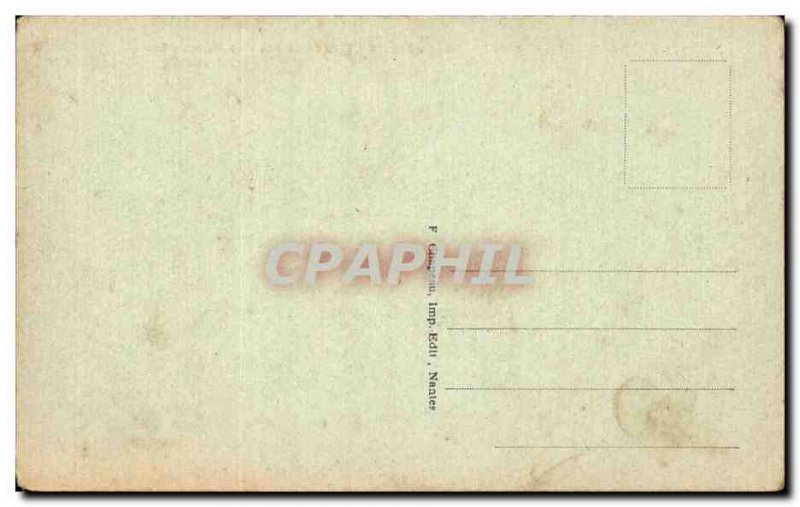 Old Postcard Pouliguen Salt marsh The bagging