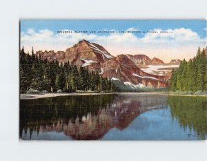 Postcard Grinnell Glacier And Josephine Lake, Glacier National Park, Montana