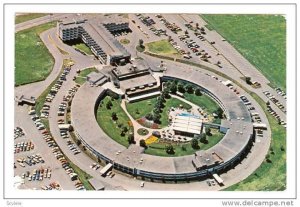 Aerial view,  Montreal Aeroport Hilton International,  Montreal,  Quebec,  Ca...