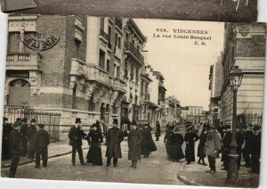 CPA VINCENNES La rue Lois Besquel (65716)