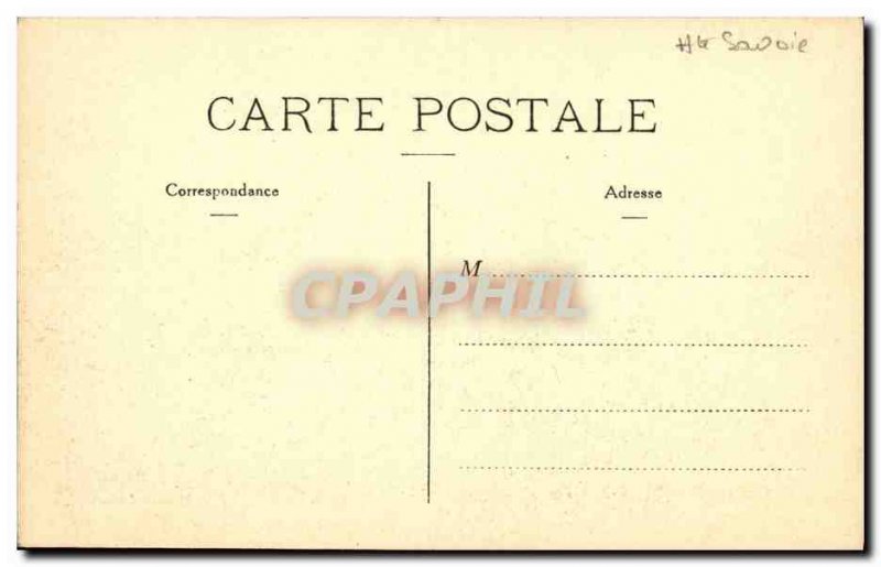 Old Postcard Evian les Bains General View