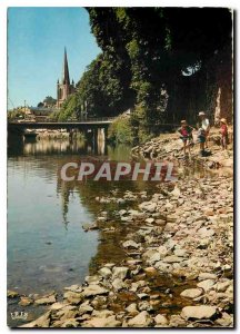 Postcard Modern Tule Correze edges of Correze