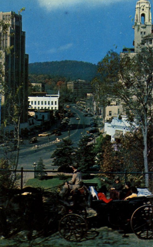 AR - Hot Springs. View from Hot Springs Mountain