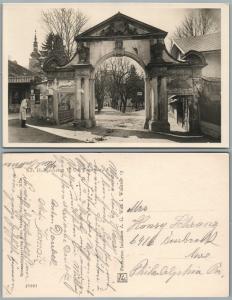 WIEN AUSTRIA Heiligenkreuz Abbey ANTIQUE REL PHOTO POSTCARD RPPC