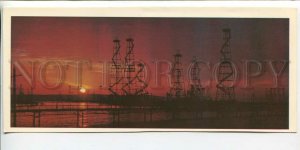 3169116 Azerbaijan BAKU PETROLEUM OIL Offshore oil-derricks OLD