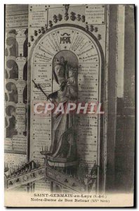 Old Postcard Saint Germain en Laye Our Lady of return