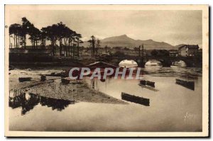 Old Postcard Cote Basque St Jean de Luz Pyrenees The Low levels deep the Mass...