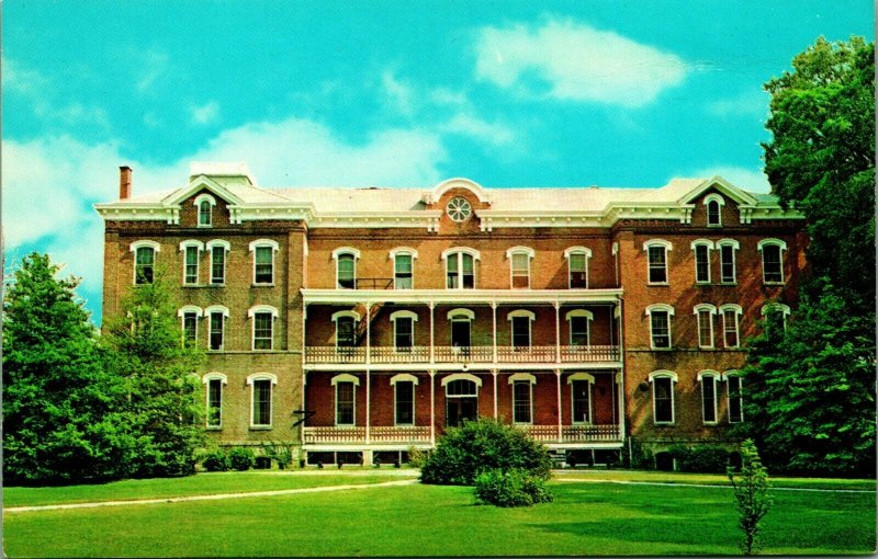 Fairchild Hall Berea College Kentucky KY UNP Vtg Chrome Postcard Dexter Press