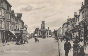 Sussex Postcard - South Street, Worthing     RS21403