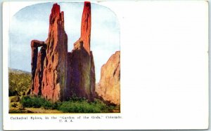 M-6249 Cathedral Spires in the Garden of the Gods Colorado