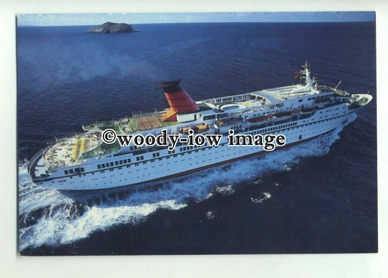 LN0250 - Cunard Liner - Cunard Princess , built 1977 - postcard