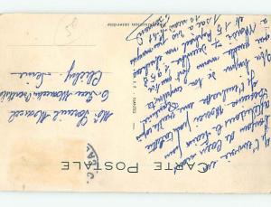 1958 comic foreign STUDENT WRITING ON THE SCHOOL BLACKBOARD HL9230