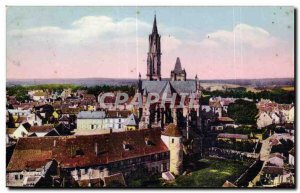 Old Postcard Senlis (Oise) Vue Generale