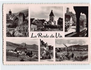 Postcard La Route du Vin, France