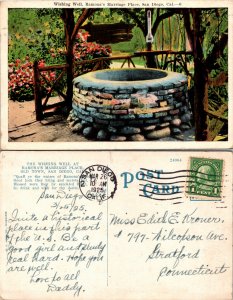 Wishing Well, Ramona's Marriage Place, San Diego, Calif. (25057