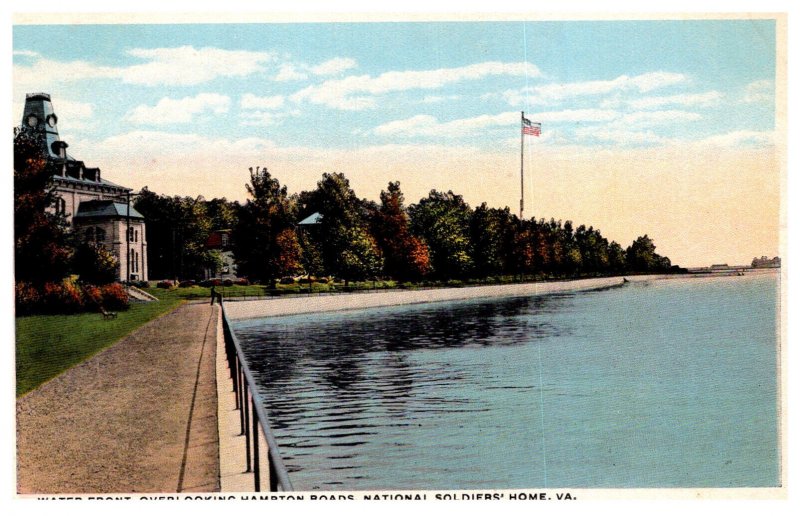 Virginia     Water Front overlooking Hampton rds. National Soldiers Home