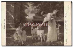 Old Postcard Chevre Kowalsky Bucolic