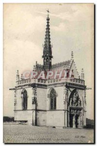 Old Postcard Chateau d'Amboise La Chapelle