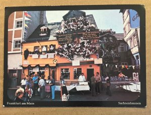 POSTCARD  - UNUSED - FRANKFURT AM MAIN, SACHSENHAUSEN, GERMANY