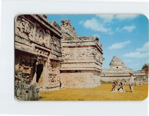 Postcard Cathedral And Observatory, Chichén Itzá, Mexico