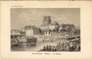 CPA Rennes Le Calvaire (1235838)