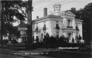 Wilson Residence in Belfast, Maine