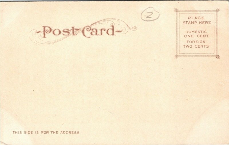 Postcard WA Davenports' Spokane's Great Restaurant Old Car UDB ~1905 S69