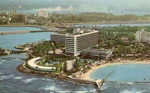 Puerto Rico - San Juan. The Caribe Hilton