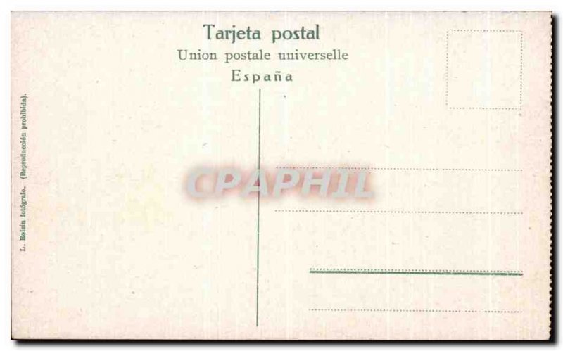 Old Postcard Barcelona Plasa of the Universidad