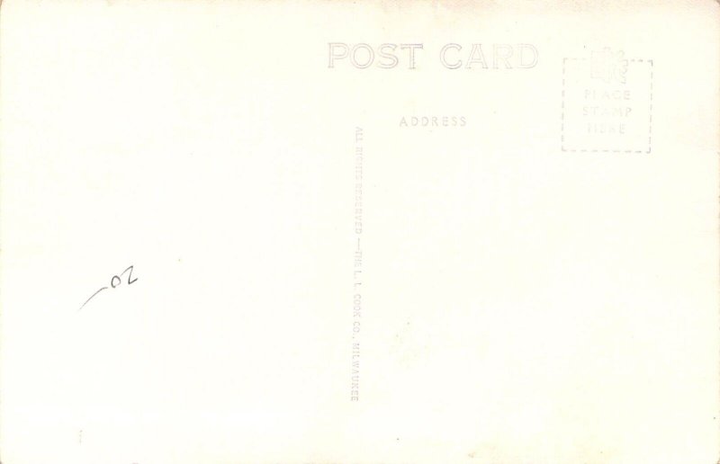 RPPC,  Students Residence, National College, Evanston, IL,  Old Post Card