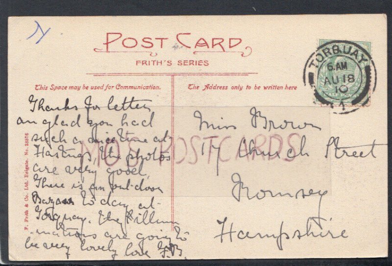 Genealogy Postcard - Brown - 17 Church Street, Romsey, Hampshire  RF6053