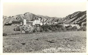 RPPC Postcard Furnace Creek Inn Death Valley National Monument CA Frasher Foto