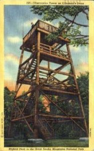 Clingman's Dome Obervation Tower - Great Smoky Mountains National Park, Tenne...