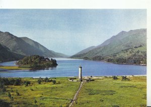 Scotland Postcard - The Jacobite Monument - Glenfinnan - Inverness-shire TZ8374