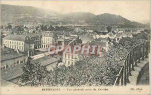 Old Postcard Remiremont General view from the Calvary