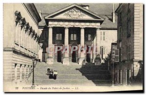 Postcard Poitiers Facade Old Courthouse