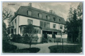 Stockholm County Sweden Postcard Parkudden Building c1905 Antique Unposted