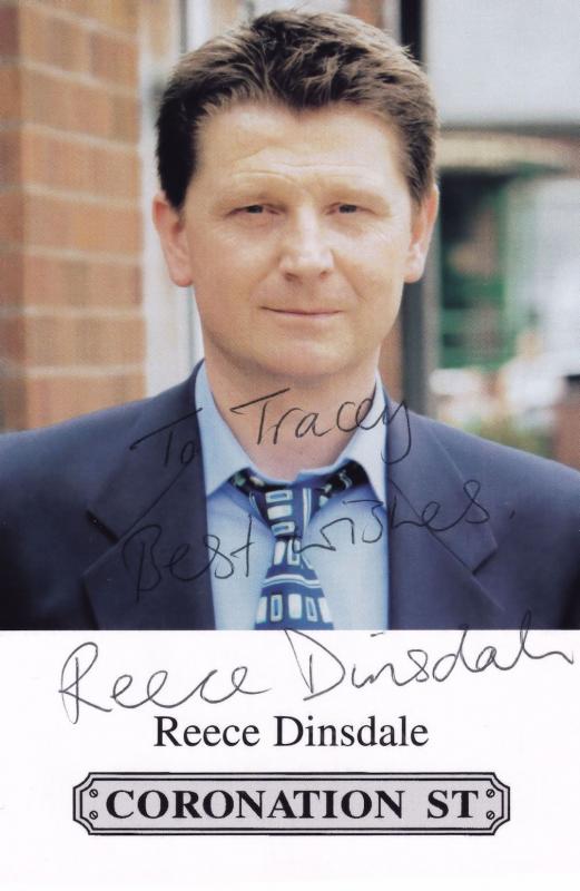 Ian Puleston Davies Coronation Street Hand Signed Cast Card Photo