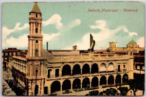 Palacio Municipal Veracruz Mexico Government Office Postcard