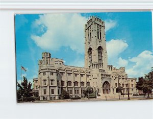 Postcard Scottish Rite Cathedral, Indianapolis, Indiana