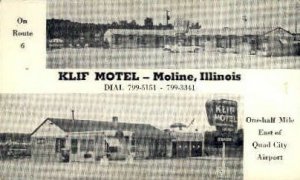 Klif Motel - Moline, Illinois IL